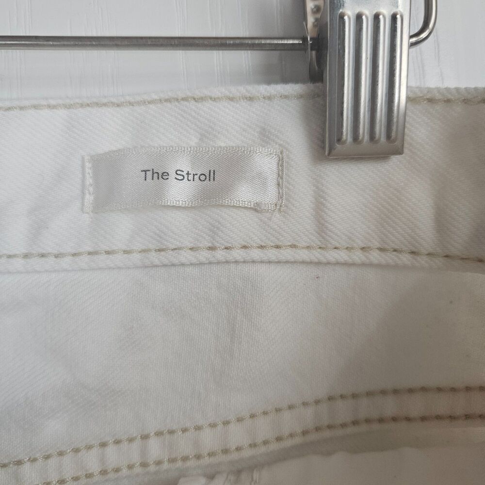 FRAME The Stroll Jeans $298 Wide Leg in Au Natural Clean Sz 31 US 12 - Picture 4 of 11